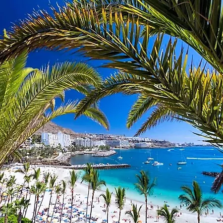 Sunset Terrace With Ocean Views And Pool Access GRAN CANARIA